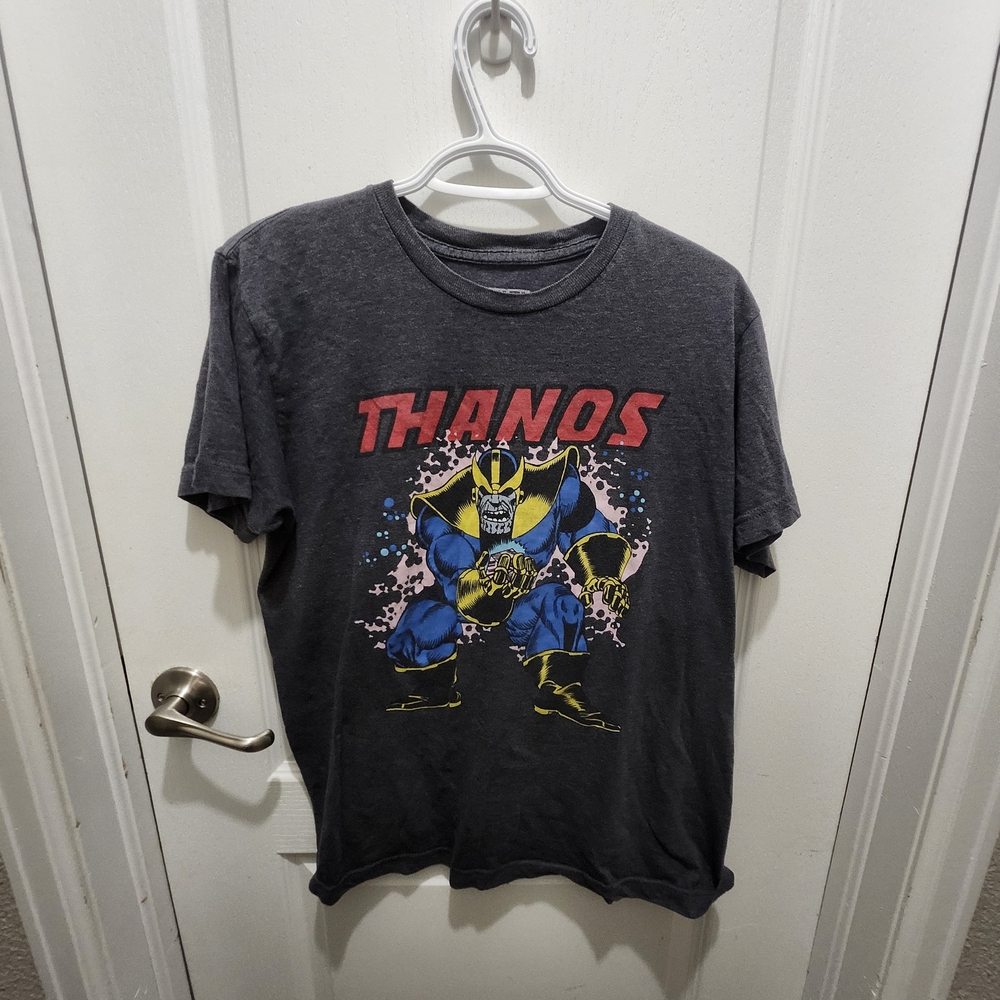 Marvel Gray Thanos Short Sleeve Tee